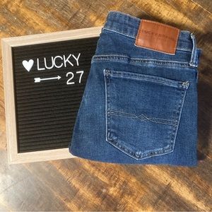 Lucky Brand Mid-Rise Sweet Straight Jeans, Size 4/27